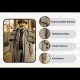 Django Unchained Dr. King (Schultz Christoph Waltz) Trench Coat Django Unchained Dr. King (Schultz Christoph Waltz) Trench Coat