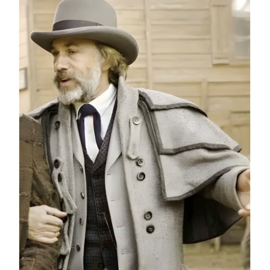Django Unchained Dr. King (Schultz Christoph Waltz) Trench Coat Django Unchained Dr. King (Schultz Christoph Waltz) Trench Coat