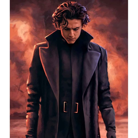 Dune Paul Atreides (Timothee Chalamet) Trench Coat Dune Paul Atreides (Timothee Chalamet) Trench Coat