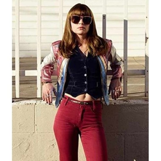 Girlboss Britt Robertson East West (Sophia Marlowe) Leather Jacket
