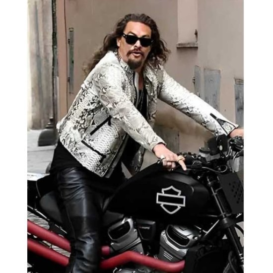 Fast X Jason Momoa (dante) Snake Print Jacket