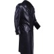 Men's Lambskin Leather Trench Coat