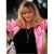 Grease 2 Michelle Pfeiffer (Stephanie) Pink Ladies Jacket Grease 2 Michelle Pfeiffer (Stephanie) Pink Ladies Jacket