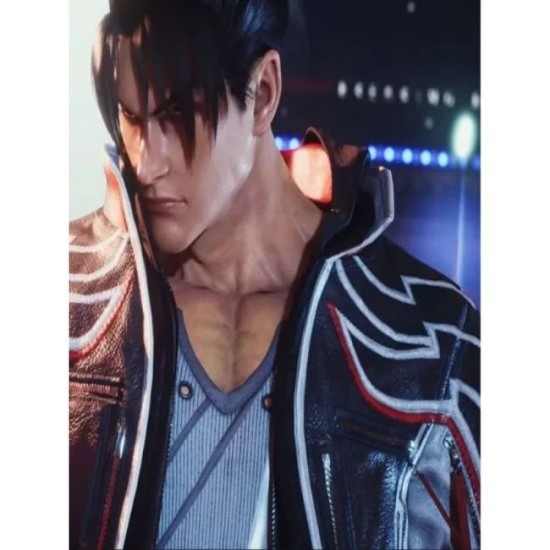 Tekken 8 Isshin Chiba (Jin Kazama) Leather Jacket