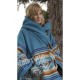 Yellowstone Beth Dutton (Kelly Reilly) Blue Wool Coat