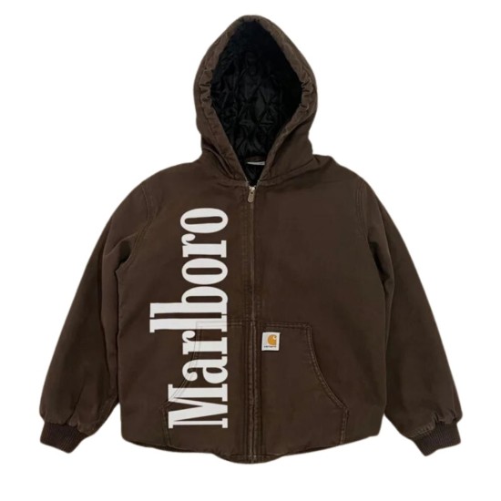 Marlboro Carhartt Denim Hoodie