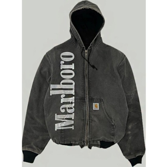 Marlboro Carhartt Denim Hoodie