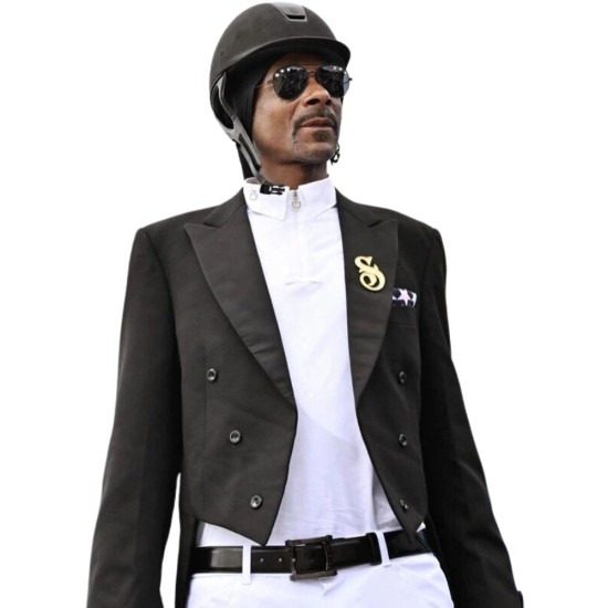 Snoop Dogg Olympic Black Tailcoat