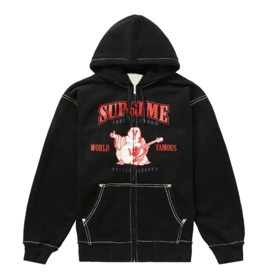 Supreme True Religion Black Hoodie