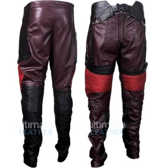 Guardians of The Galaxy Star Lord (Chris Prat) Leather Pant