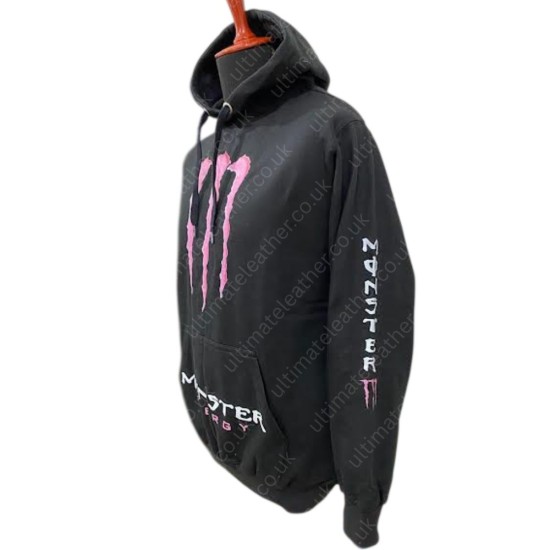 Pink Monster Energy Hoodie Pink Monster Energy Hoodie