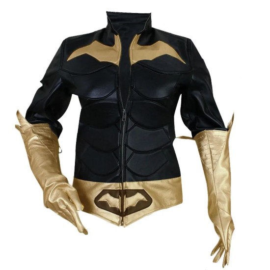 Batman Arkham Knight Batgirl Leather Jacket Batman Arkham Knight Batgirl Leather Jacket