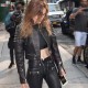 Bella Thorne Black Studded Jacket