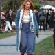 It Ends With Us 2024 Blake Lively (Lily Bloom) Blue Denim Coat