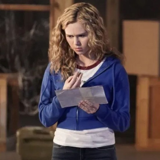 Stargirl Courtney Whitmore (Brec Bassinger) Blue Hoodie Stargirl Courtney Whitmore (Brec Bassinger) Blue Hoodie