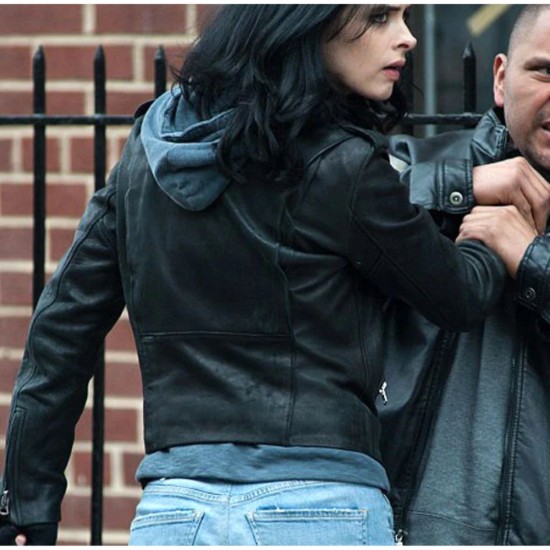 The Defenders Jessica Jones (Krysten Ritter) Leather Jacket