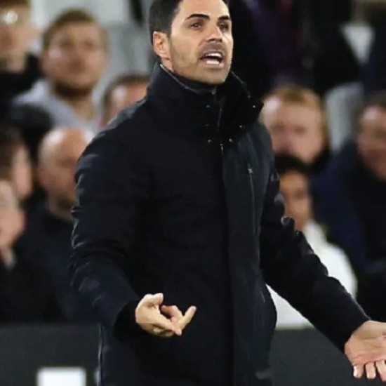 EFL Mikel Arteta Black Jacket