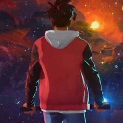 Entergalactic Kid Cudi (Jabari) Bomber Jacket Entergalactic Kid Cudi (Jabari) Bomber Jacket