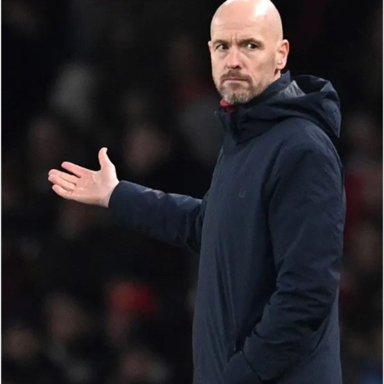 Erik Ten Hag Blue Coat