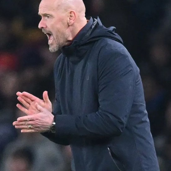 Erik Ten Hag Blue Coat