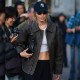 Gigi Hadid Brown Leather Jacket