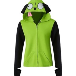 Invader Zim Rikki Simons (GIR) Pullover Hoodie Invader Zim Rikki Simons (GIR) Pullover Hoodie