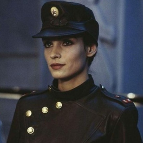 GoldenEye Xenia Onatopp (Famke Janssen) Military Leather Jacket GoldenEye Xenia Onatopp (Famke Janssen) Military Leather Jacket