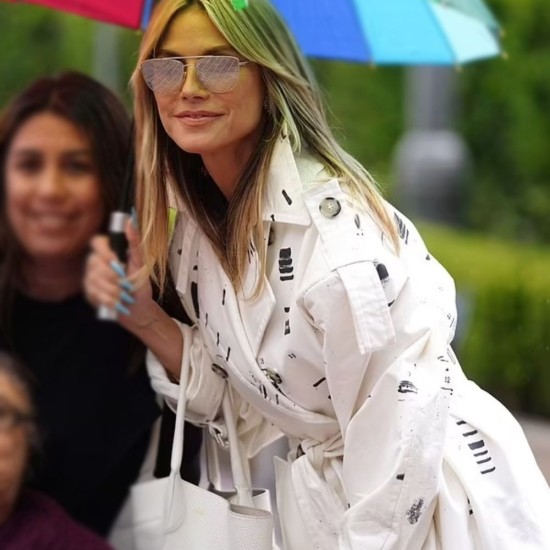 Heidi Klum America’s Got Talent White Coat