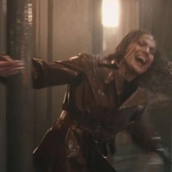 Jennifer Lopez This Is Me Now 2024 Artist Brown Leather Coat
