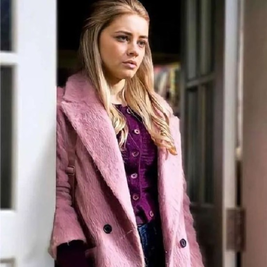 Josephine Langford After Ever Happy Tessa Wool Coat