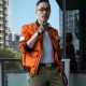 Kim Kitsuragi Orange Cosplay Jacket
