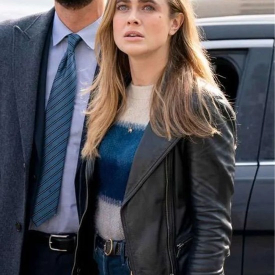 Manifest Melissa Roxburgh (Michaela Stone) Leather Jacket