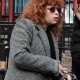 Russian Doll Natasha Lyonne (Nadia Vulvokov) Grey Wool Coat