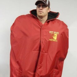 NFL Football Player sideline Cape Coat NFL Football Player sideline Cape Coat