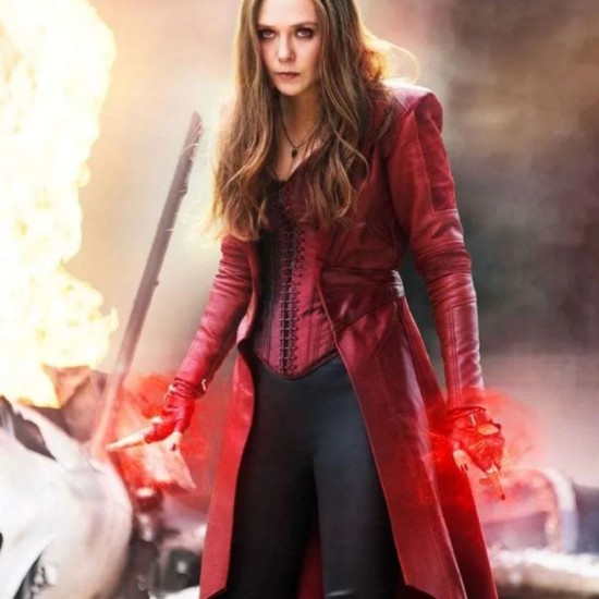 Civil War Scarlet Witch Red Coat