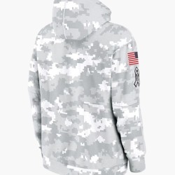 Steelers Salute to Service Arctic Camo Club Grey Hoodie Steelers Salute to Service Arctic Camo Club Grey Hoodie