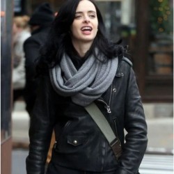 The Defenders Jessica Jones (Krysten Ritter) Leather Jacket The Defenders Jessica Jones (Krysten Ritter) Leather Jacket