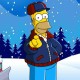 The Simpsons Homer Simpson Blue Jacket