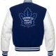 Toronto Maple Leafs NHL Varsity Blue and White Jacket