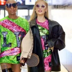 Wicked 2024 Ariana Grande (Galinda) Leather Jacket Wicked 2024 Ariana Grande (Galinda) Leather Jacket