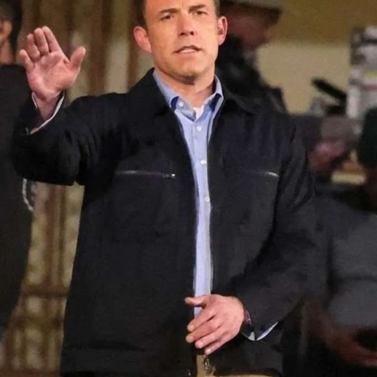 The Accountant 2 Ben Affleck (Christian Wolff) Black Cotton Jacket