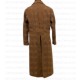 Doctor Who David Tennant (The 10th Doctor) Brown Trench Coat Doctor Who David Tennant (The 10th Doctor) Brown Trench Coat
