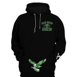 Zach Bryan Eagles Black Hoodie Zach Bryan Eagles Black Hoodie
