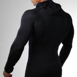 Gymshark Onyx V1 Black Fleece Hoodie