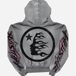 Hellstar Grey Hoodie Hellstar Grey Hoodie