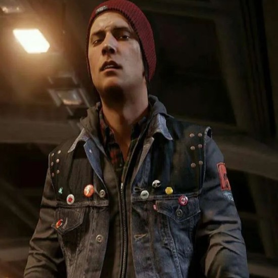 Delsin Rowe Infamous Second Son Denim Vest Delsin Rowe Infamous Second Son Denim Vest