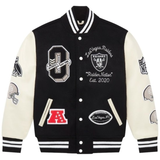 Las Vegas Raiders Black Jacket Las Vegas Raiders Black Jacket