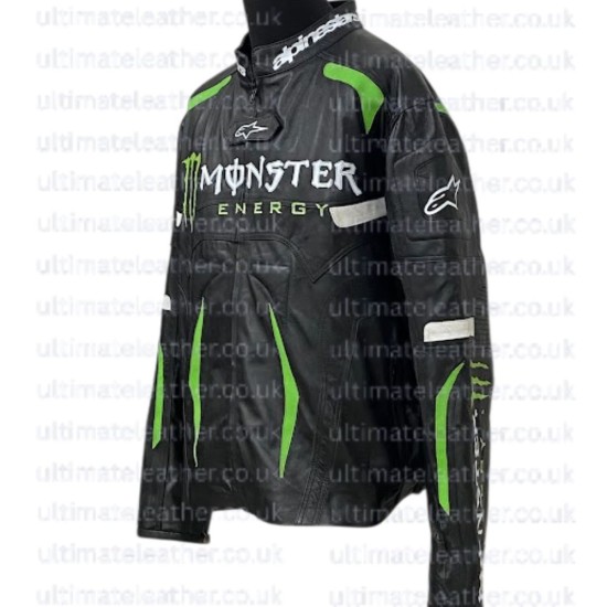 Alpinestars Scream Monster Energy Leather Jacket Alpinestars Scream Monster Energy Leather Jacket