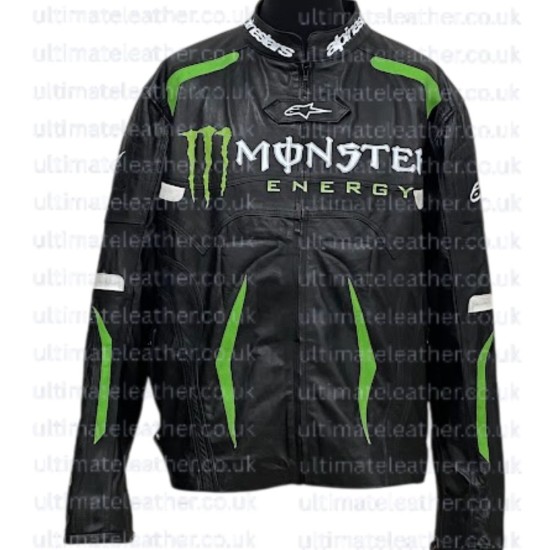 Alpinestars Scream Monster Leather Jacket | Monster Energy