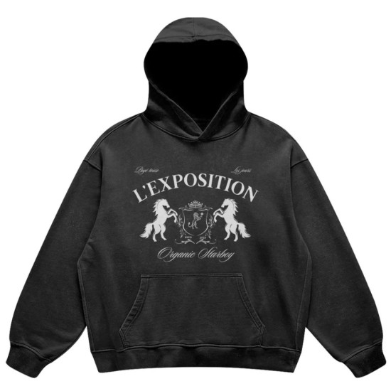 Organic Starboy L’Exposition Pullover Hoodie Organic Starboy L’Exposition Pullover Hoodie